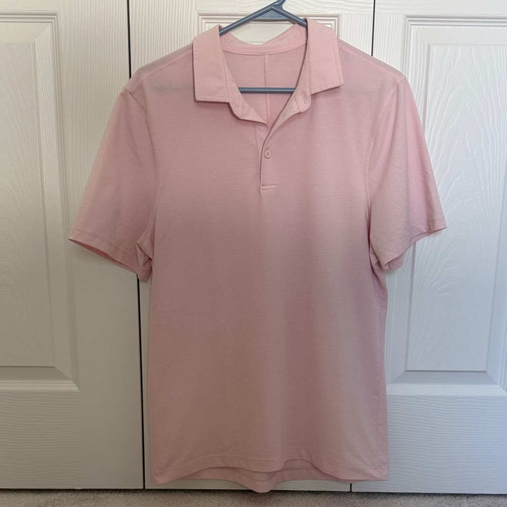 Lululemon Polo, baby pink